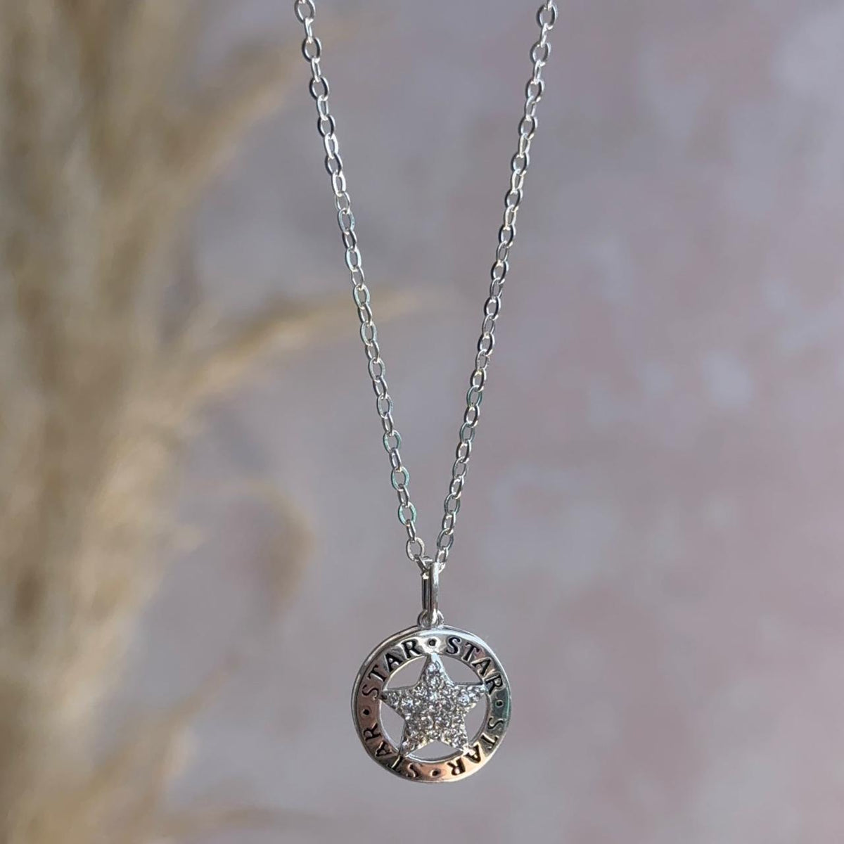 Collar Medalla Estrella Star