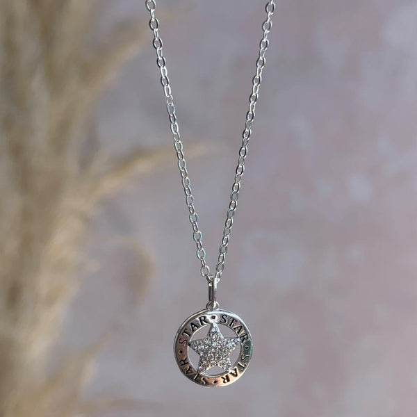 Collar Medalla Estrella Star
