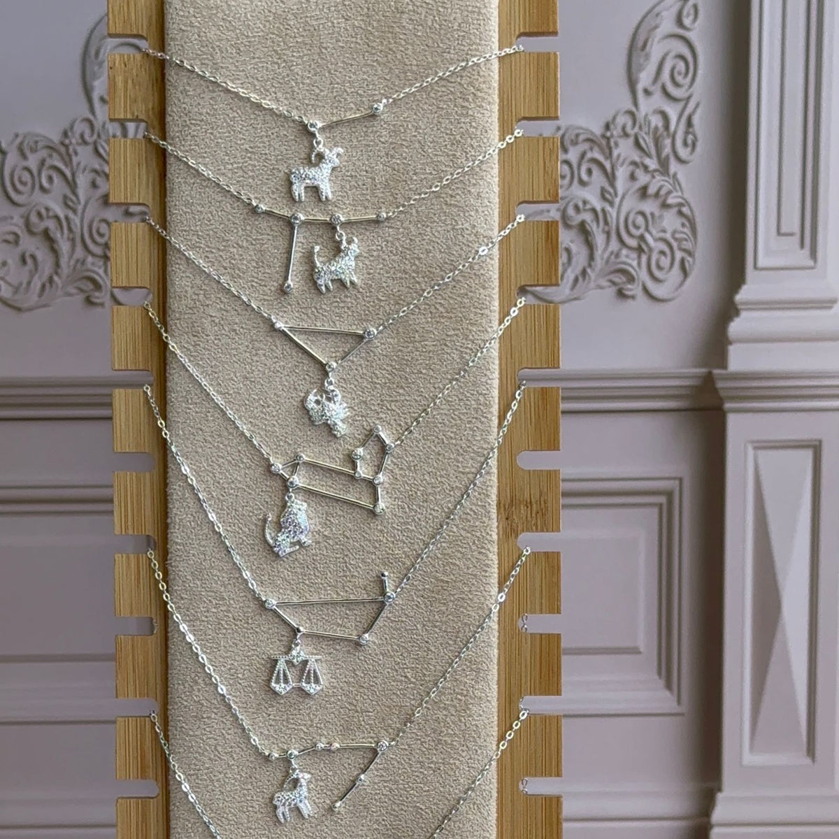 Collar Constelaciones Zodiacal Plata 925