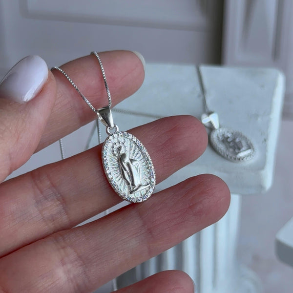Collar Medalla Virgen