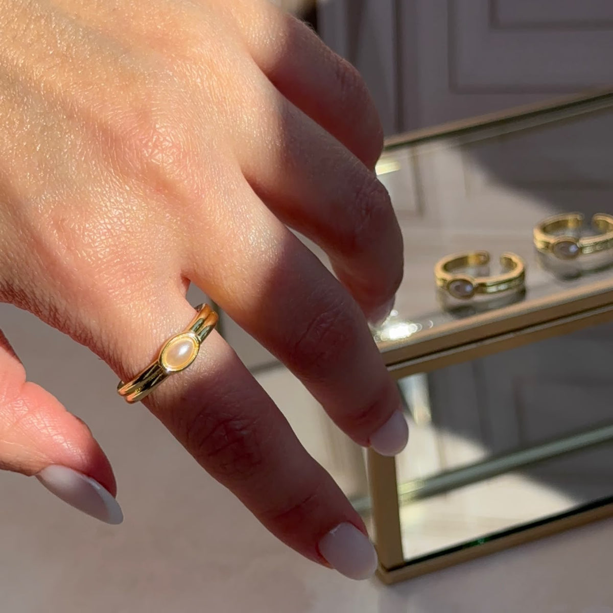 Anillo Perla