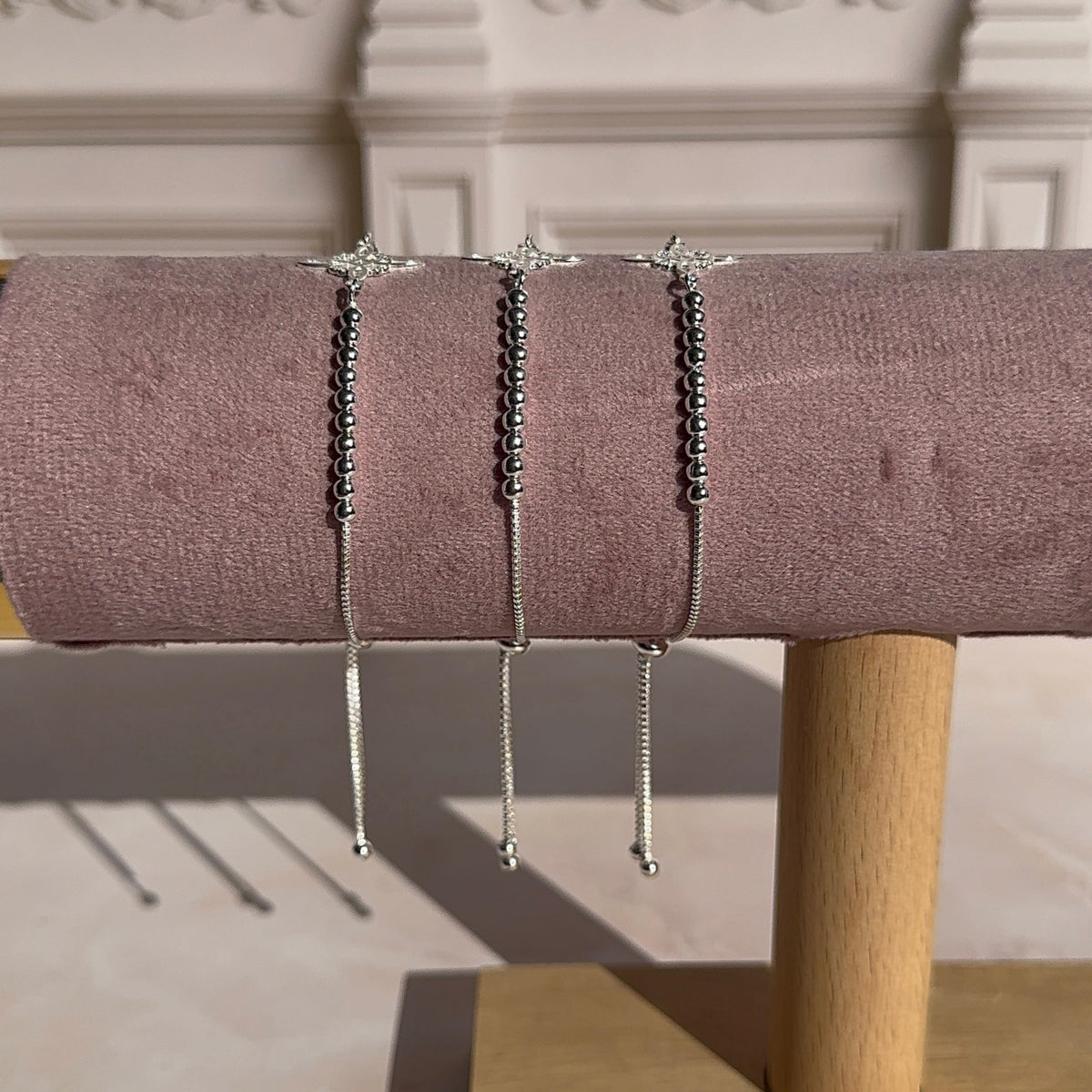 Pulseras Balines Nudo de Bruja