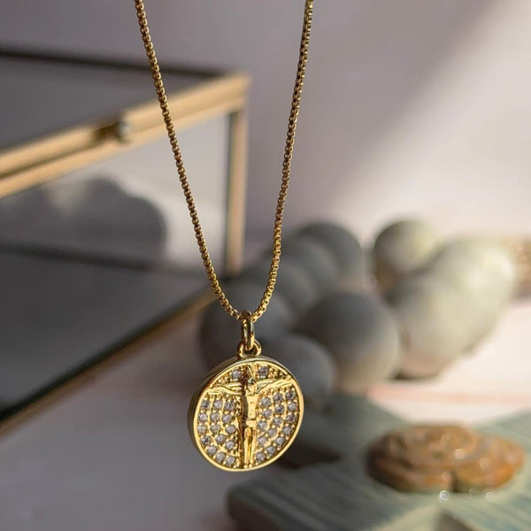 Collar Cristo Crucifijo