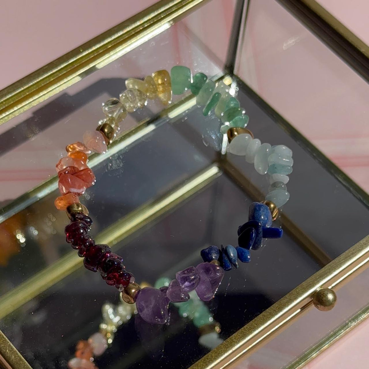 Pulsera Chips Cuarzo