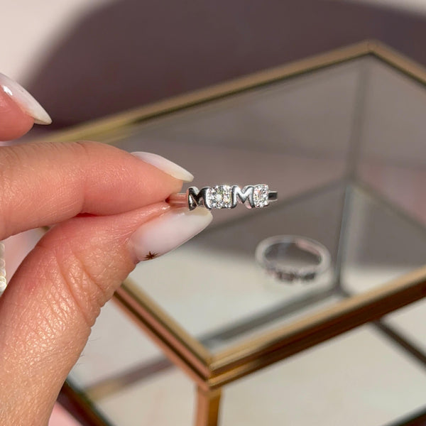 Anillo Mamá Plata 925