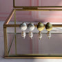 Aros Cóncavo con Perlas