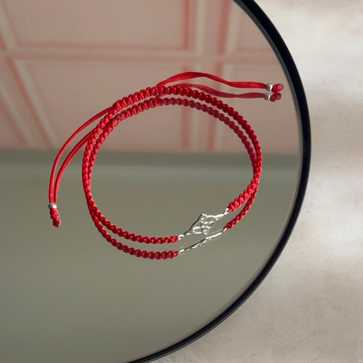 Pulsera Roja Nudo de Bruja