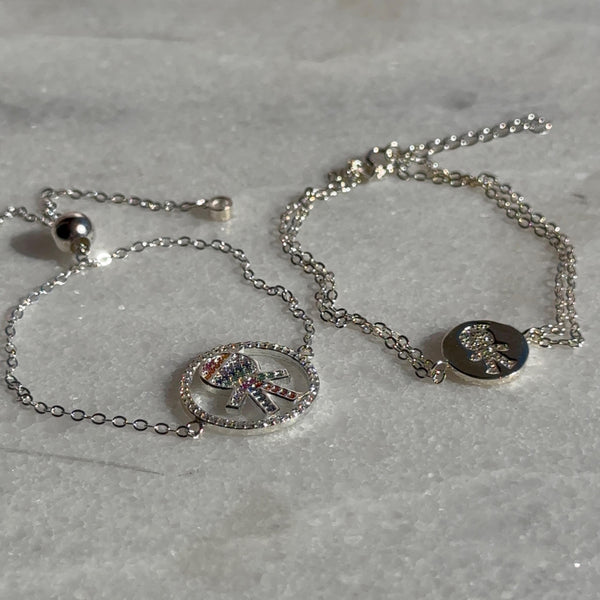Pulsera Hijos Circones Plata 925