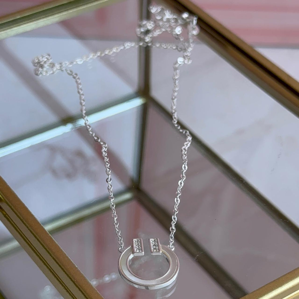 Collar Clavo Nácar con Circones