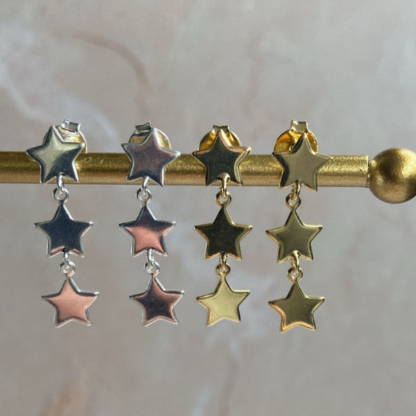 Aros Estrellitas - Doble y Triple