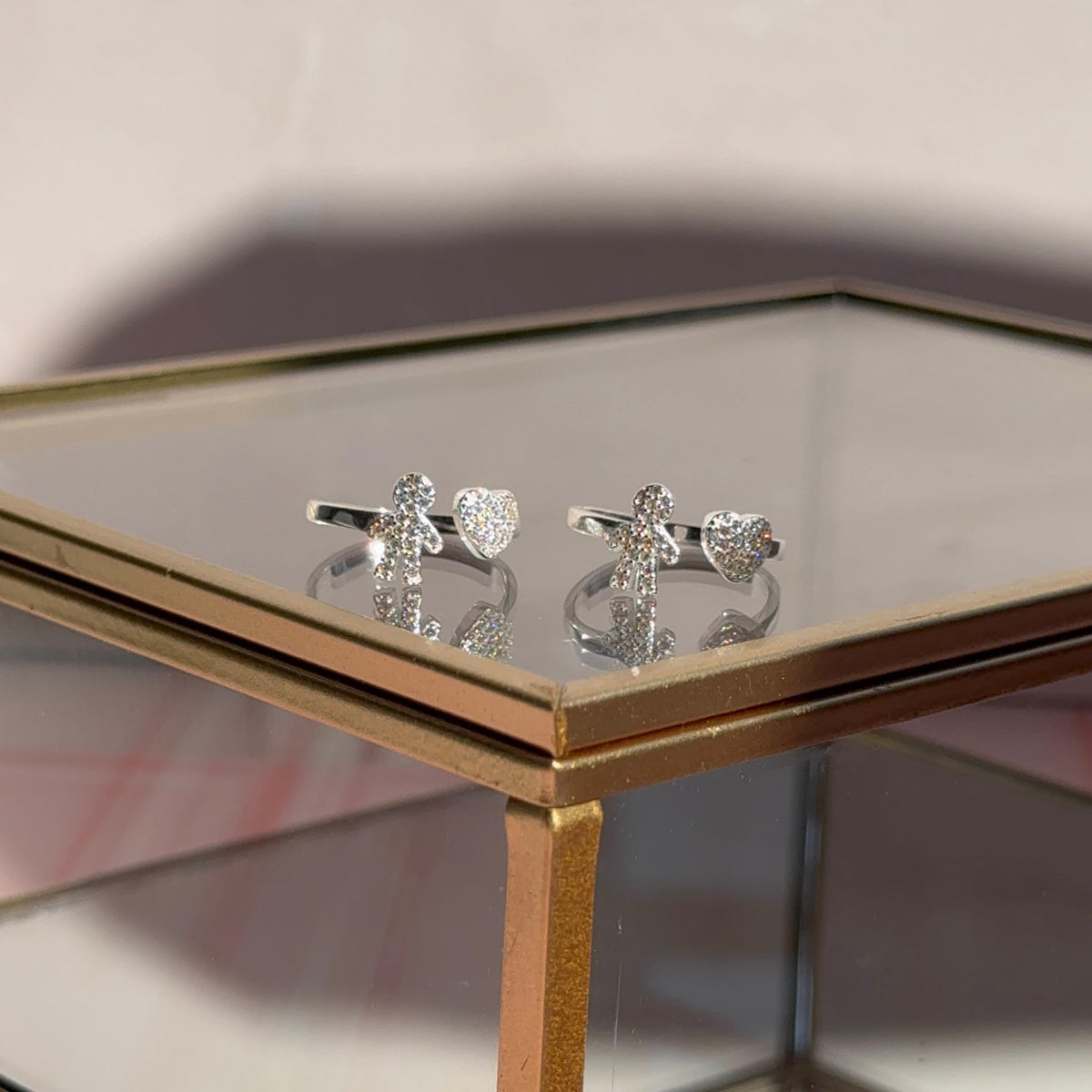 Anillos Corazón Hijo-Hija Circones
