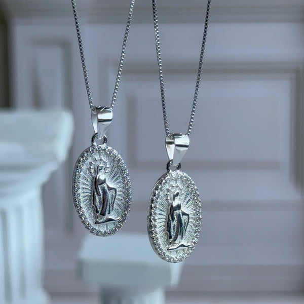 Collar Medalla Virgen