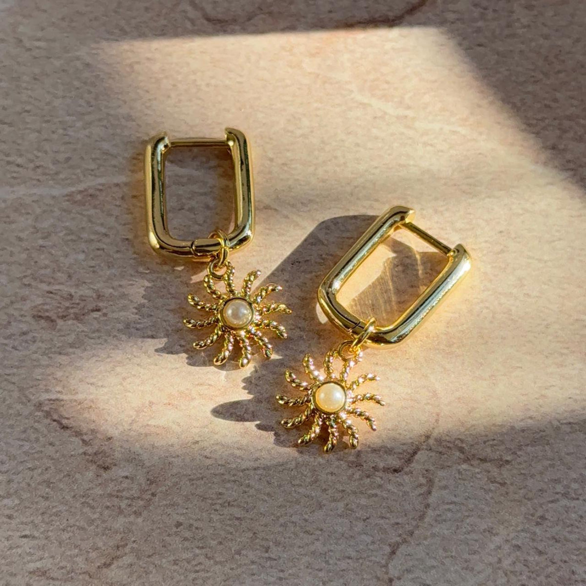 Aros Sol Perlados