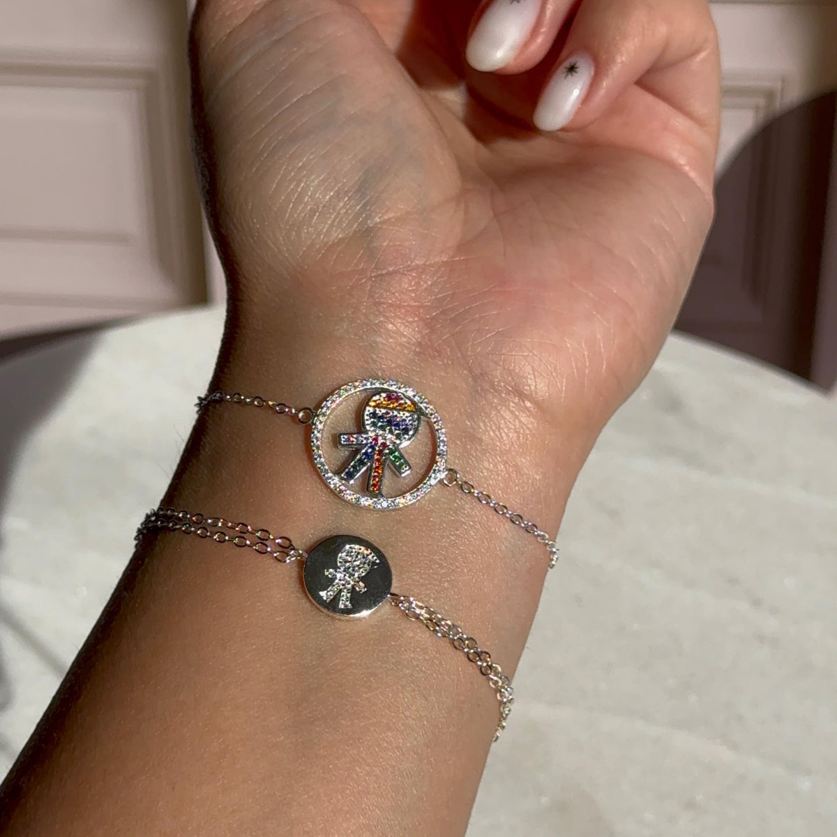 Pulsera Hijos Circones Plata 925