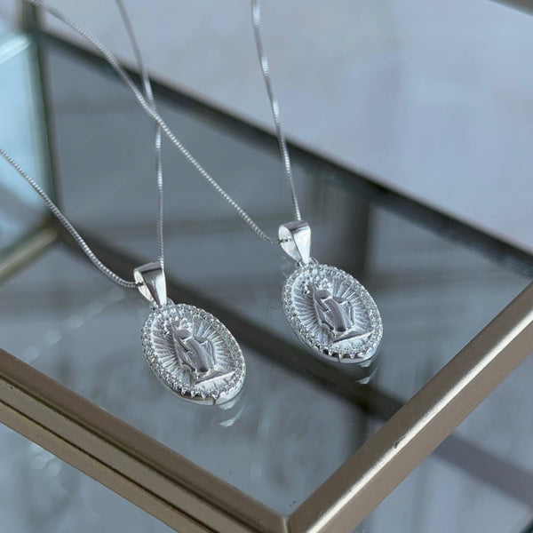 Collar Medalla Virgen
