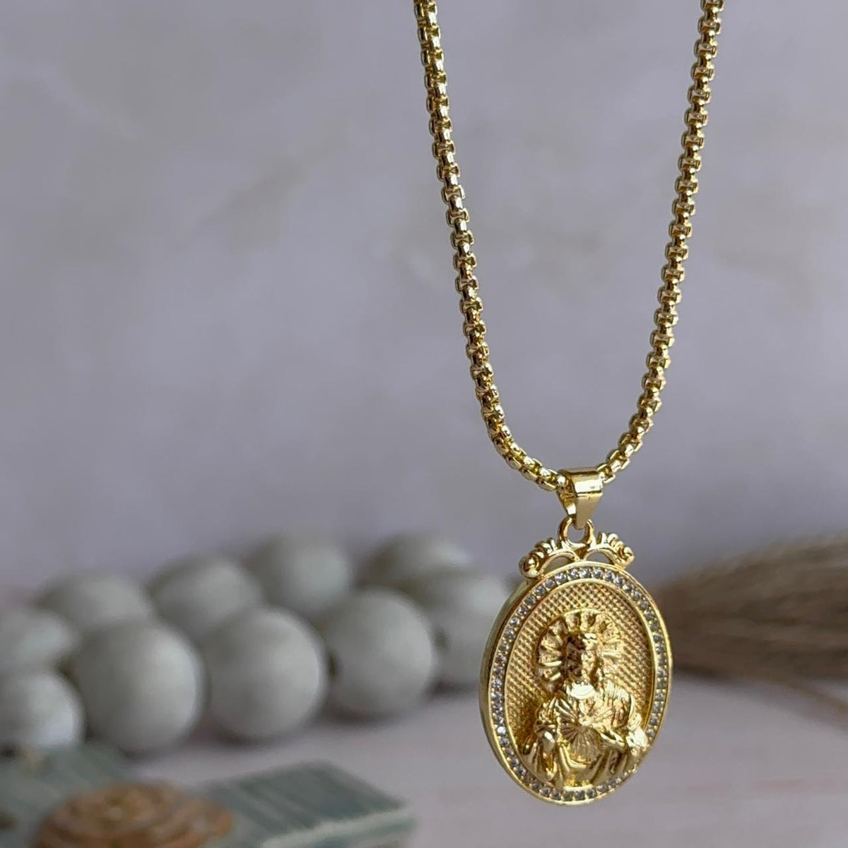 Collar Medallón Jesús