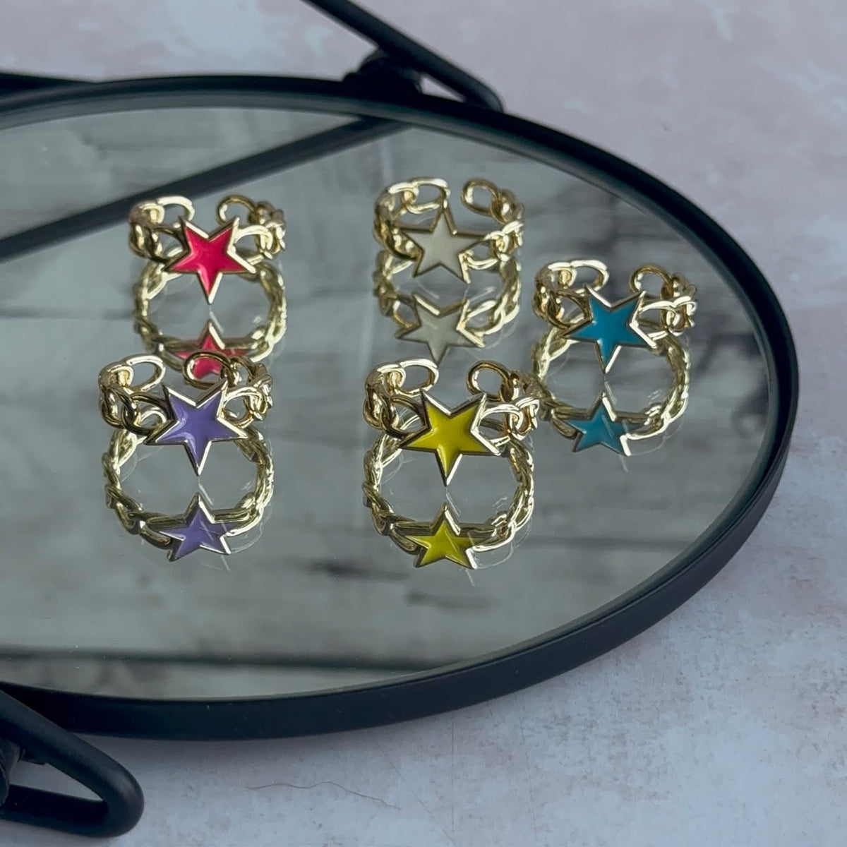 Anillo Estrella Colores