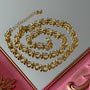 Cadena para Charms Modelo 1 Baño de oro