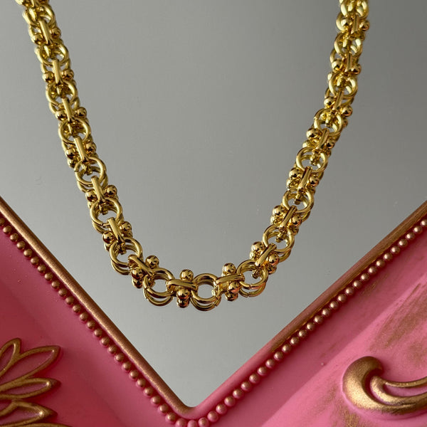Cadena para Charms Modelo 1 Baño de oro