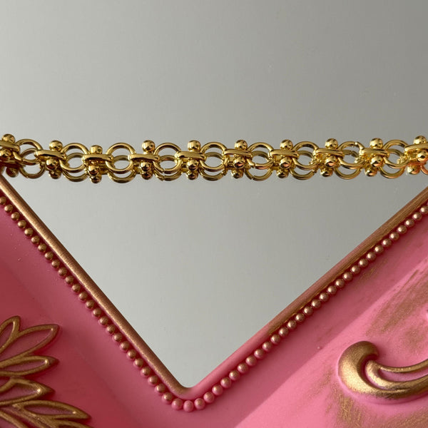 Cadena para Charms Modelo 1 Baño de oro