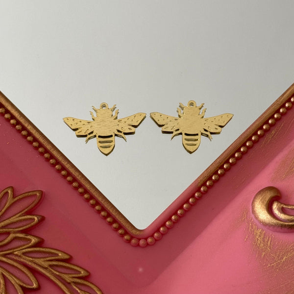 Charm Abejita Baño de oro