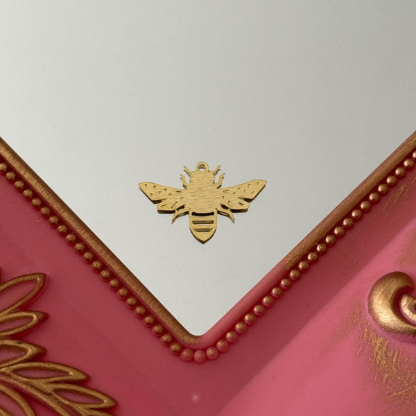 Charm Abejita Baño de oro