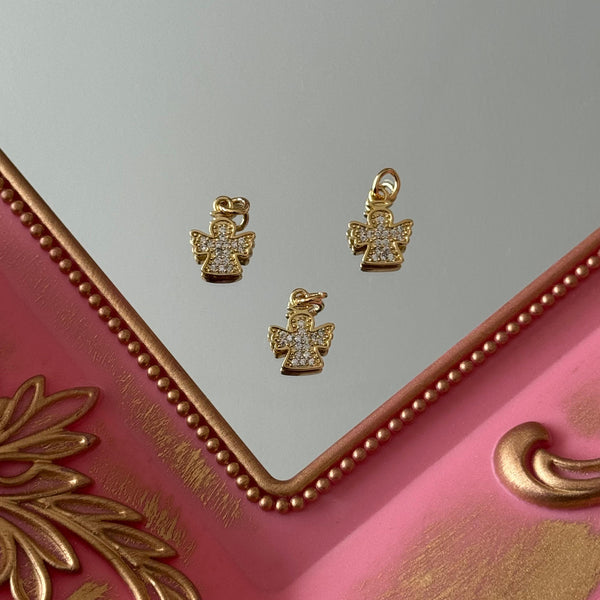 Charm Ángel Circones Baño de oro