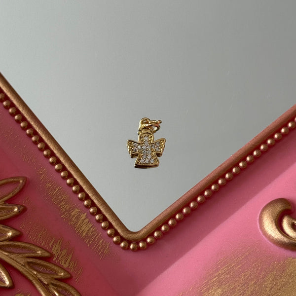 Charm Ángel Circones Baño de oro