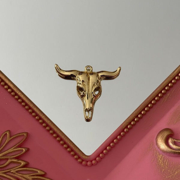 Charm Buey Baño de oro