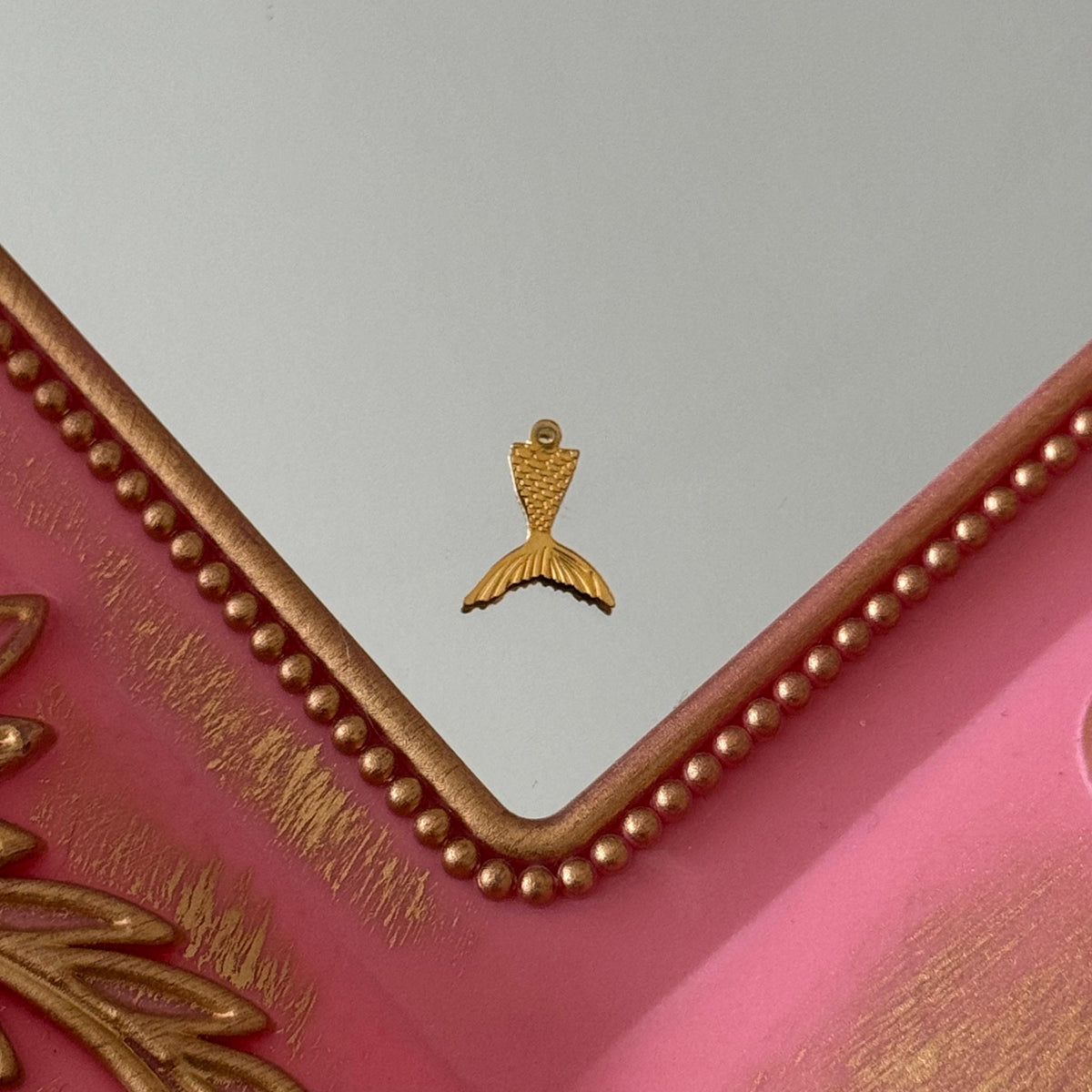 Charm Colita de Sirena Baño de oro