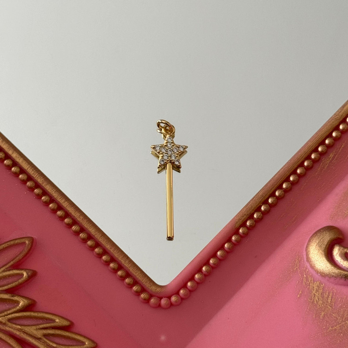 Charm Estrella Mágica Circones Baño de oro