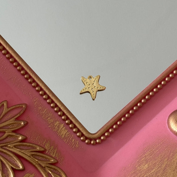 Charm Estrellitas de Mar Baño de oro