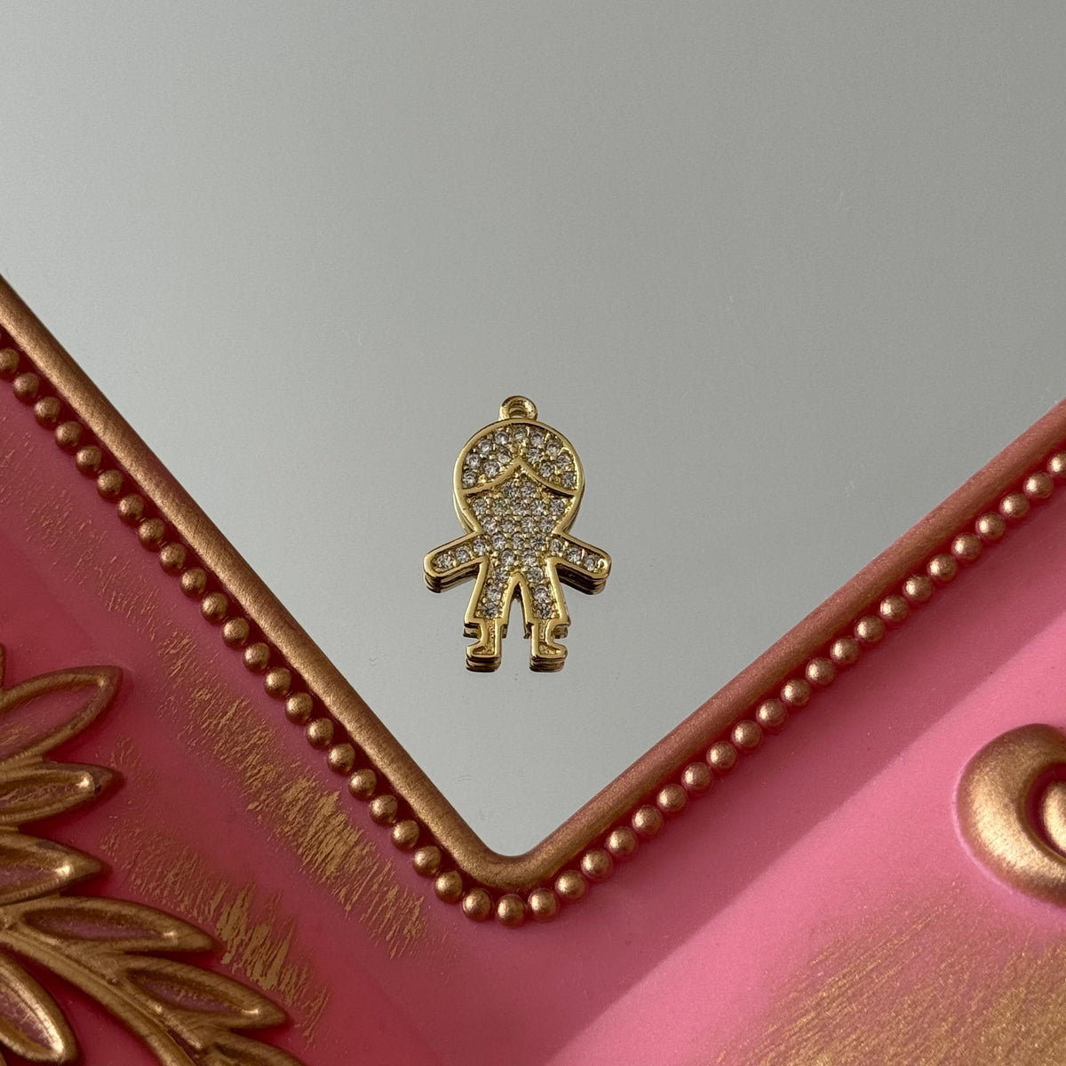 Charm Hijitos Circones Baño de oro