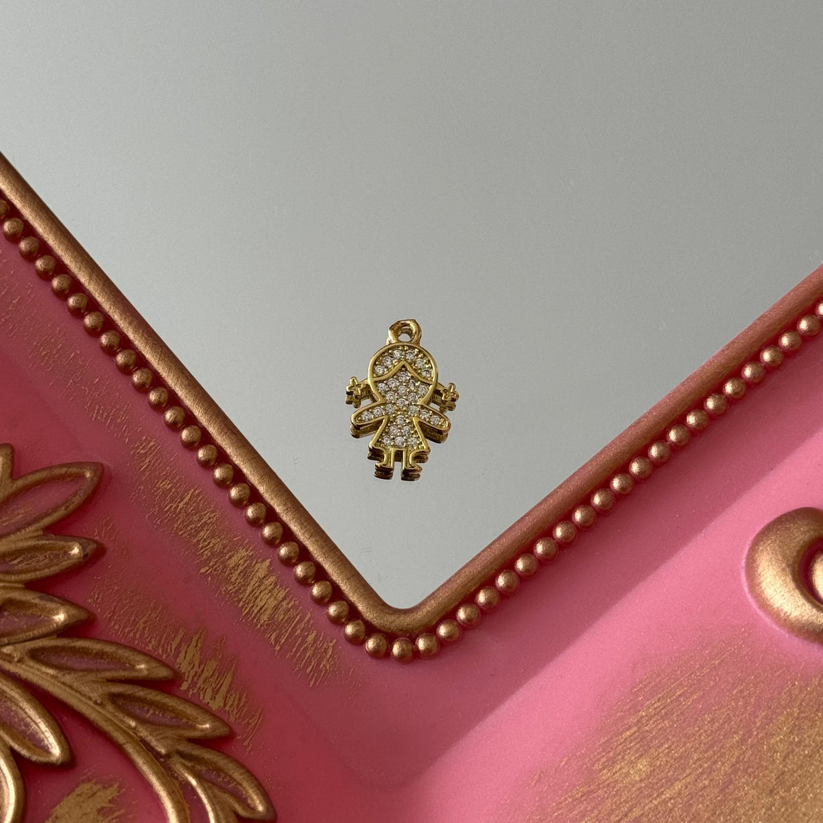 Charm Hijitos Circones Baño de oro
