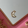 Charm Luna y Estrella Esmaltada Circones Baño de oro