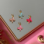 Charm Mariposa Esmaltado Colores Baño de oro