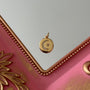 Charm Medalla Luna y Estrella Circones Baño de oro