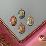 Charm Medalla Virgen de Guadalupe Esmaltado Colores Baño de oro