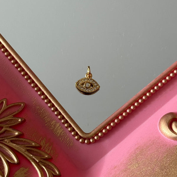 Charm Ojito Protector Circones Baño de oro