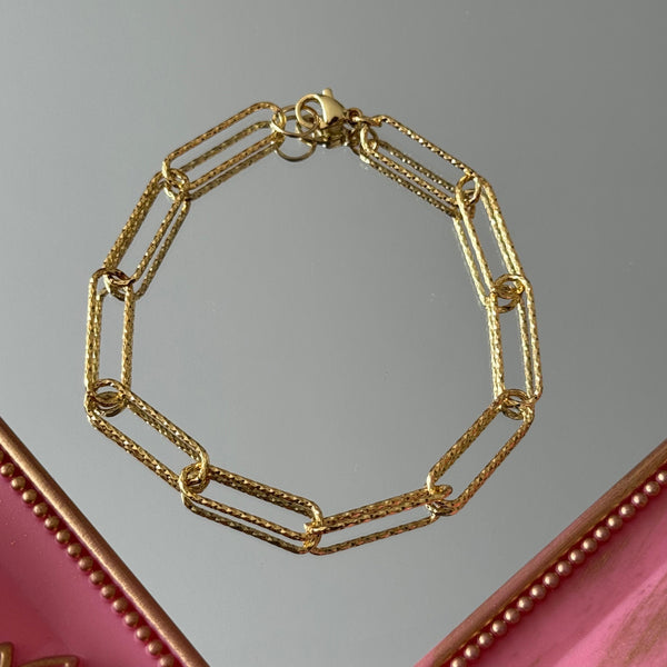 Pulsera para Charms Modelo 2 Baño de oro