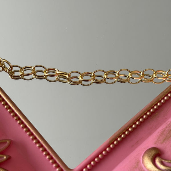 Pulsera para Charms Modelo 5 Baño de oro