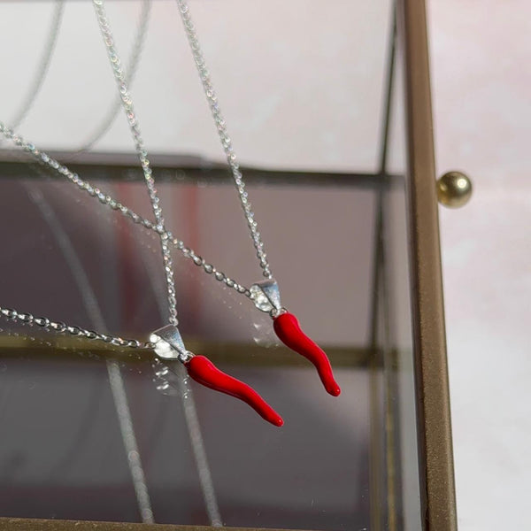Collar Ají Cornicello - Plata 925