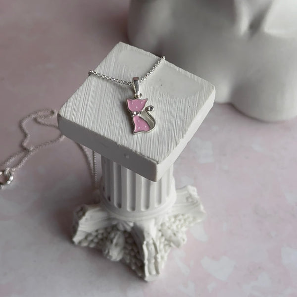 Collar Gatita Rosa