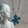 Collar Flor Esmaltada
