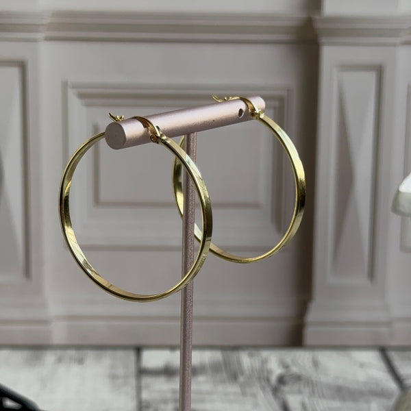 Aros Argollas Espejadas
