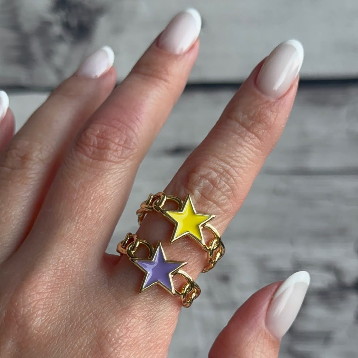 Anillo Estrella Colores