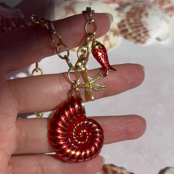 Collar Charms Marinos