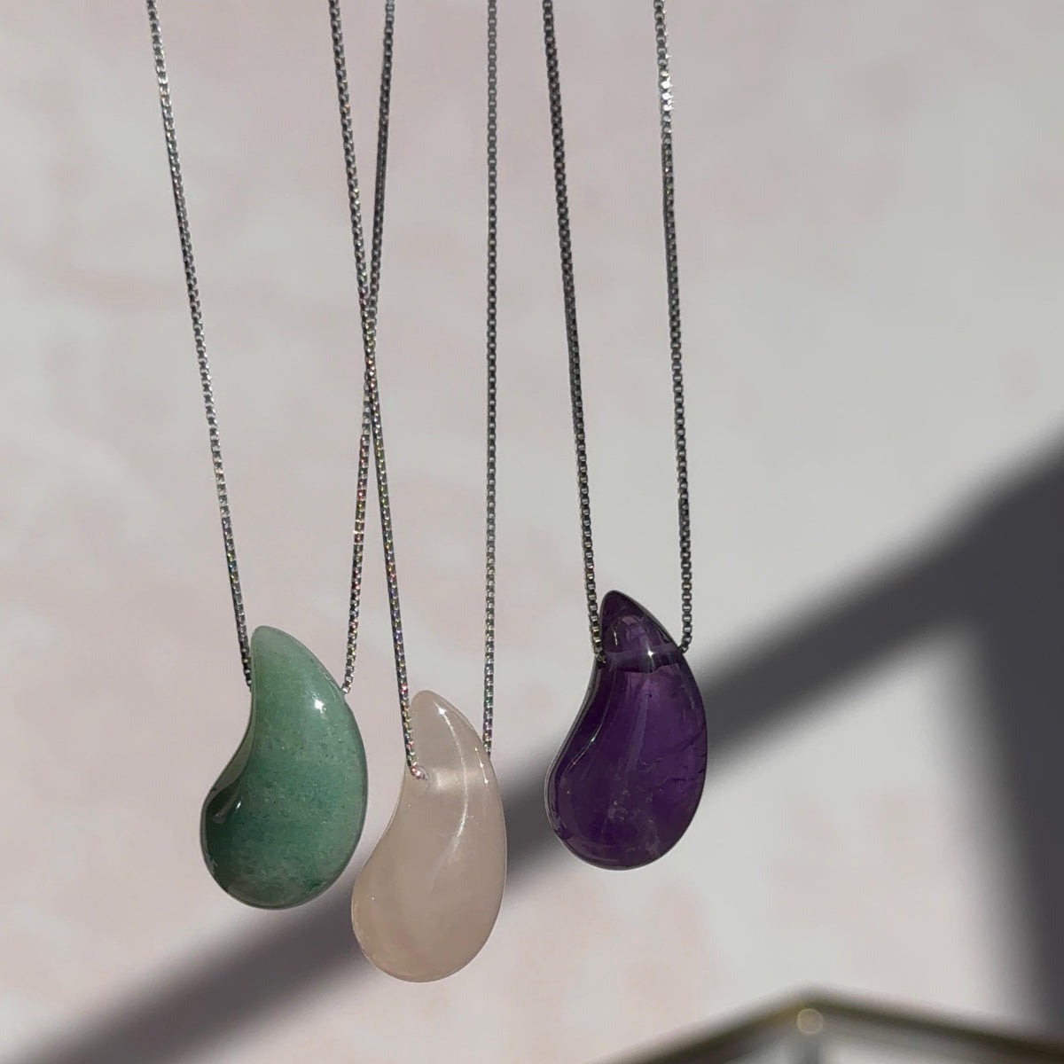 Collar Gota Cuarzo