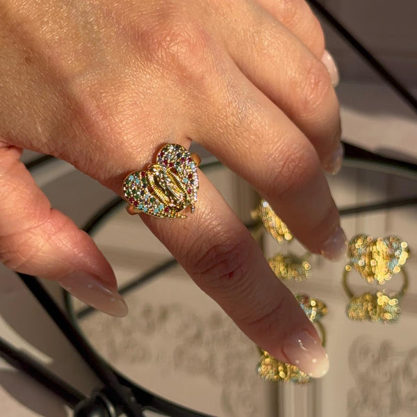 Anillo Alas Virgen de Guadalupe