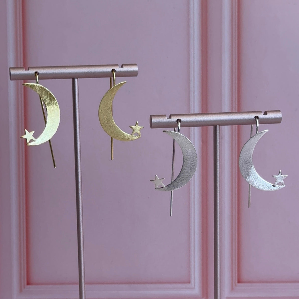 Aros Largos Luna y Estrella